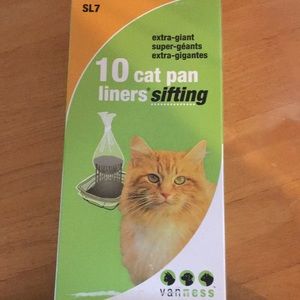 Cat pan liners - sifting